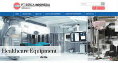 Desktop Screenshot of berca-indonesia.com