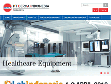 Tablet Screenshot of berca-indonesia.com